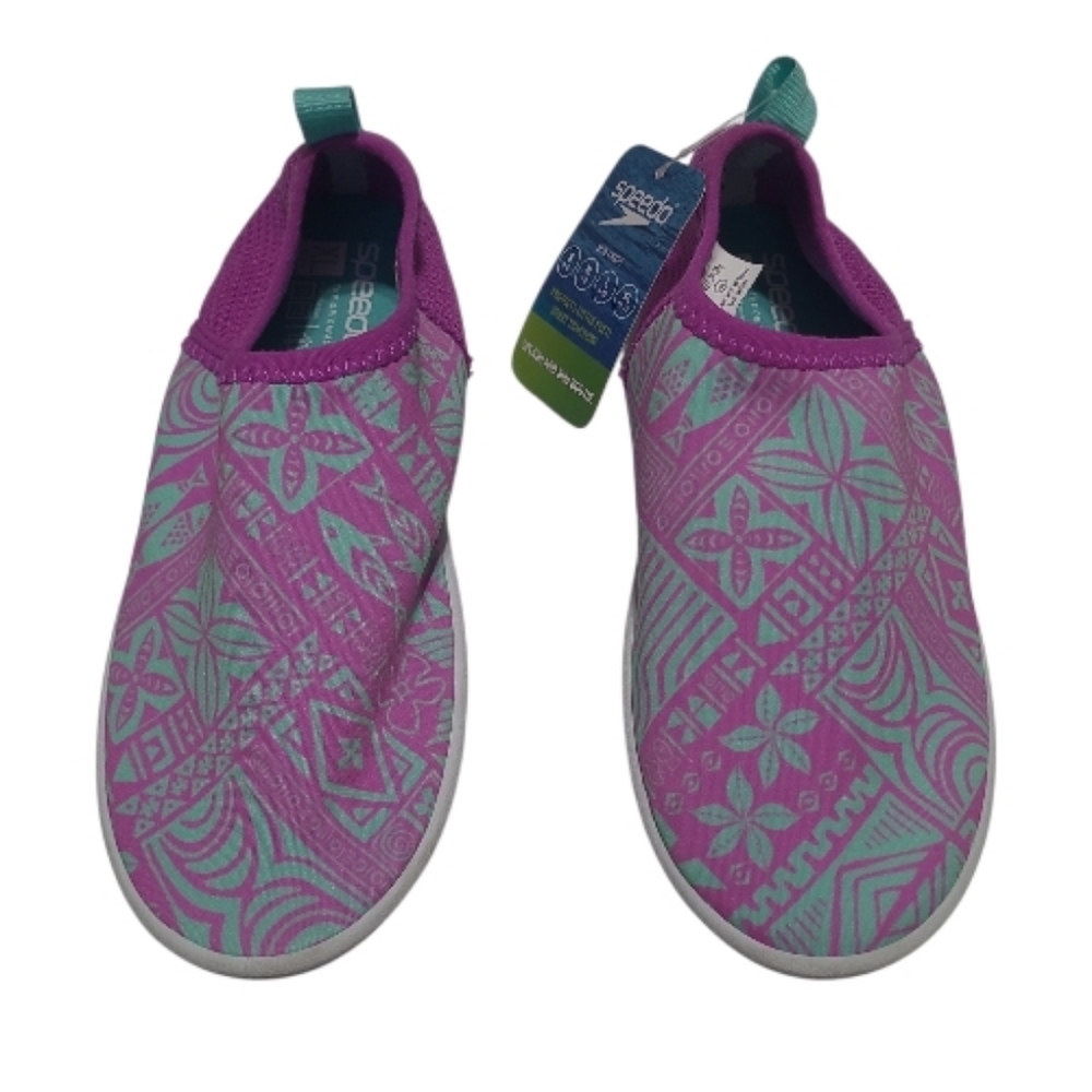 NWT Speedo Swim And Sun Water Youth Girls Shoes Size XL 11-12